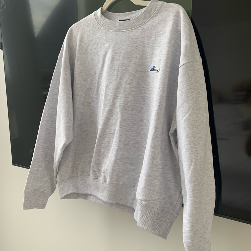 We11done light grey sweatshirt (unisex)